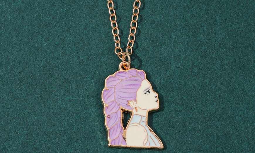 Image 6: KPop Demon Hunter Themed Necklace and Bracelet Set – 5 Pieces