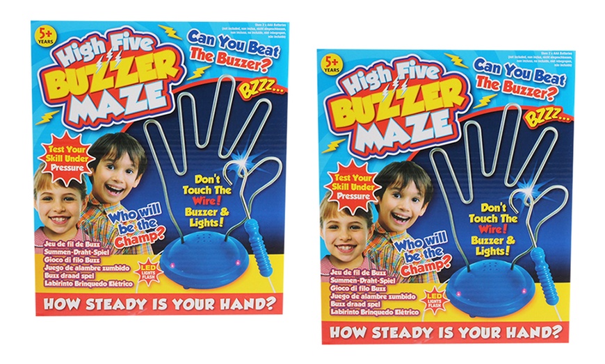 Image 4: High Five Buzzer Maze Game