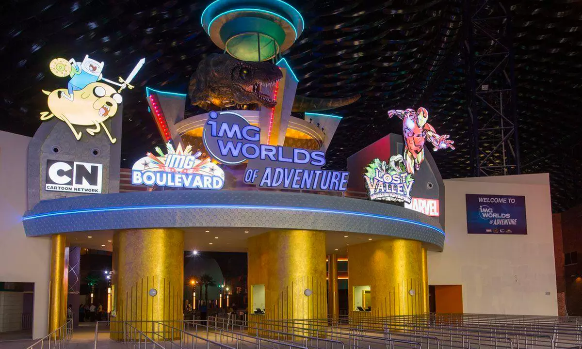 IMG Worlds Of Adventure with Dubai Frame, Miracle Garden, and More
