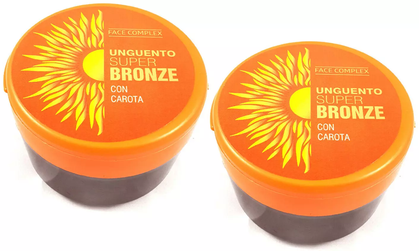 2 o 3 confezioni di unguento super bronze Face Complex