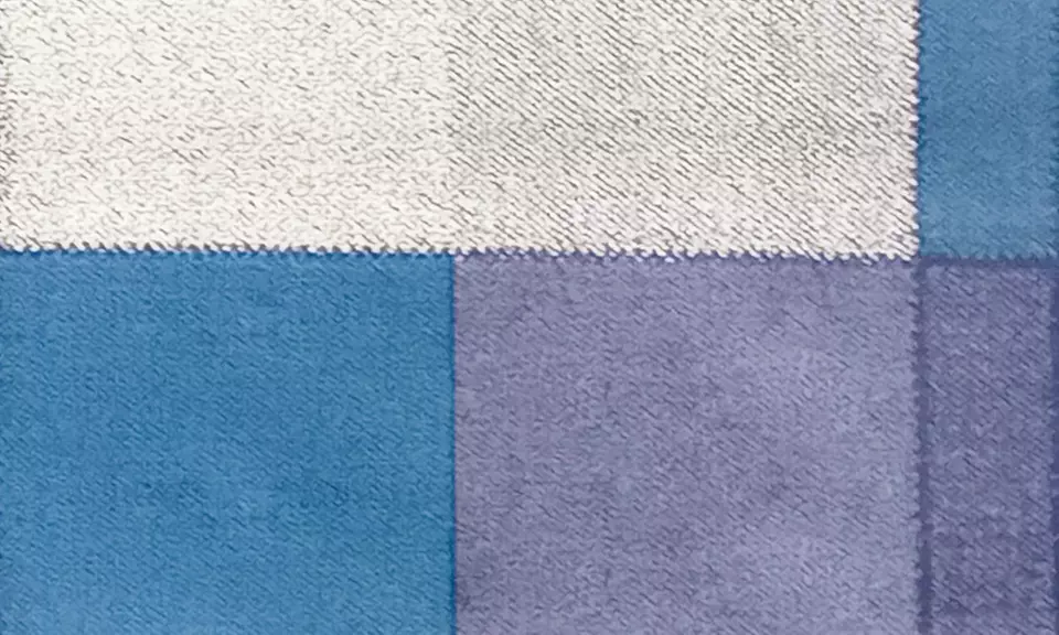 Tischdecke aus gewachstem PVC