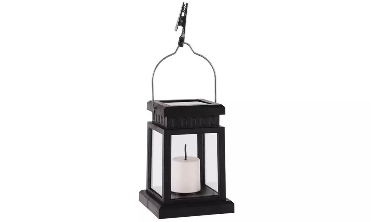 Pack of Two Solar Hanging Lantern Lights