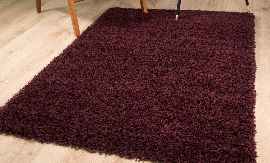 Image 1: Shaggy Rug