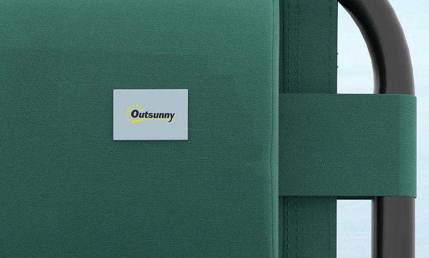 Image 15: Outsunny Zero Gravity Lounger Chairs (Set of 2)