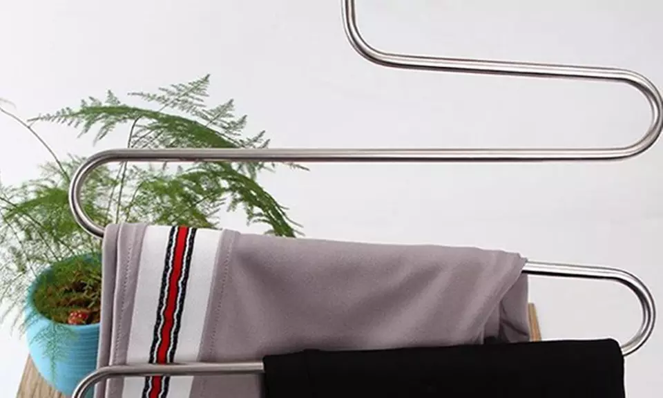 2 cintres pantalon 5 barres - Second Medium