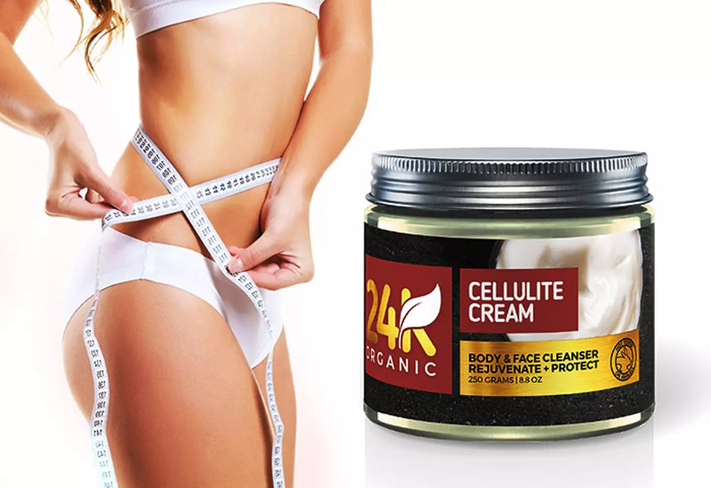 24K Organic Cellulite Reducing Treatment - Primary Image