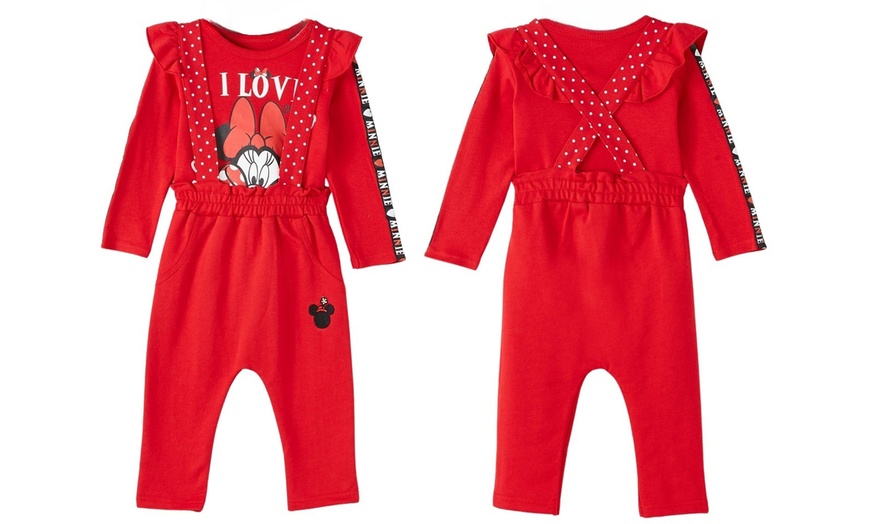 Image 6: Ensemble Minnie Mouse avec pantalon et haut 