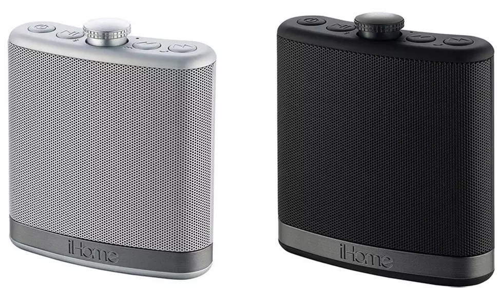 iHome Rechargeable Flask-Shaped Bluetooth Stereo Speaker with Custom Sound Case  - Primary Image