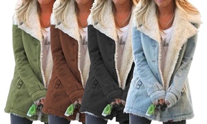 Women's Lined Button Jacket