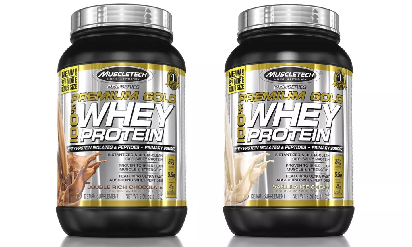 MuscleTech Pro Series Premium Gold Whey Protein Powder (2.5lb.) - Primary Image