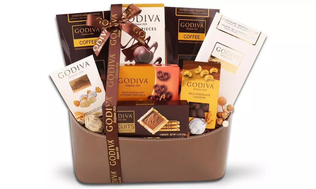 Godiva Gourmet Chocolate Gift Baskets (4-, 5-, 6-, 7-, or 8-Piece) - Second Medium