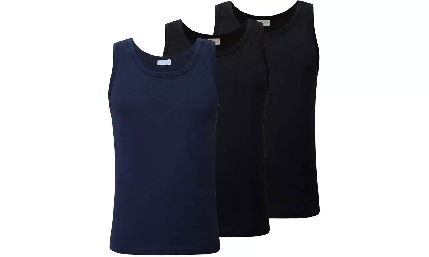 Set da 3 o 6 canotte o magliette da uomo Liabel