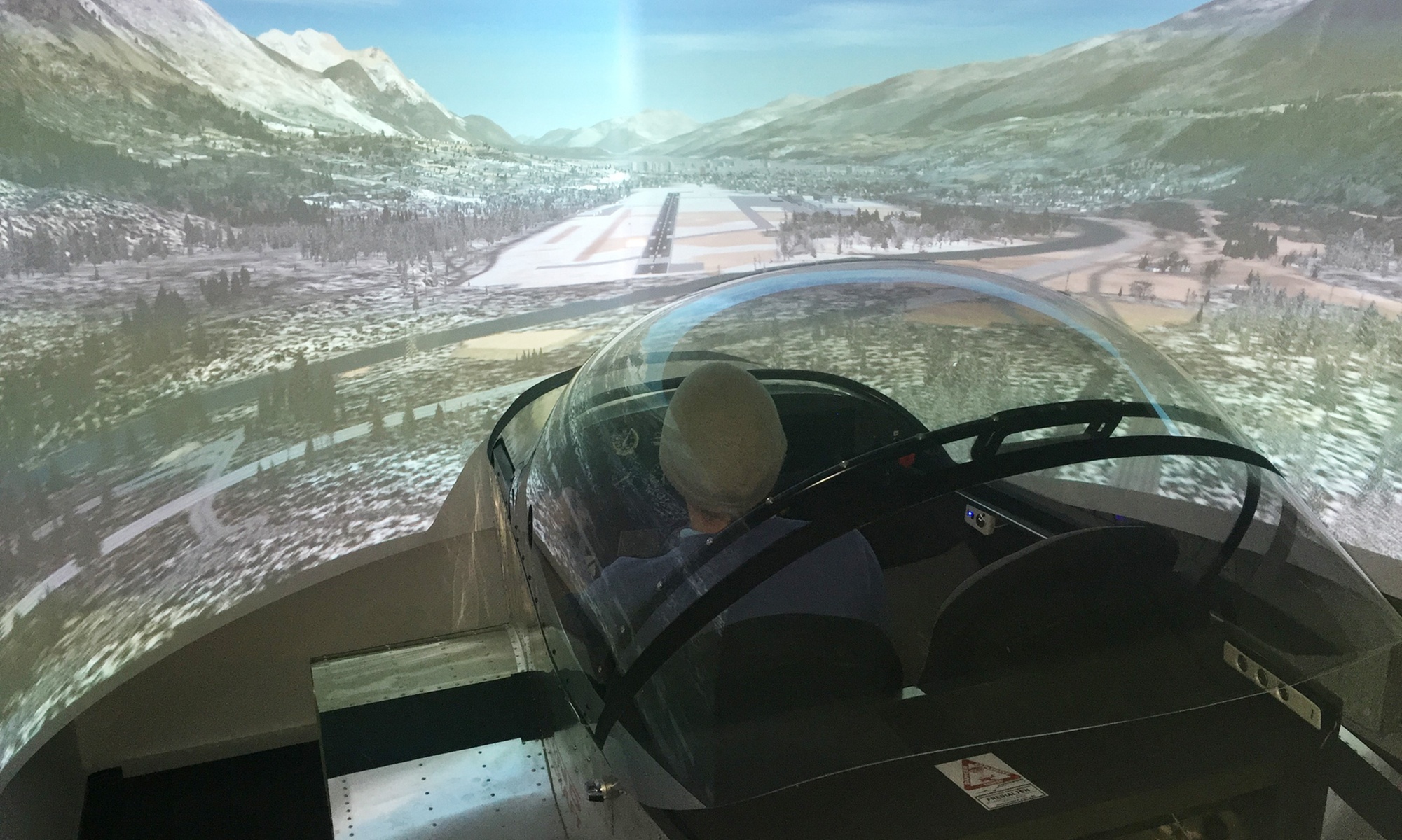 Erlebnisflug im Flugsimulator