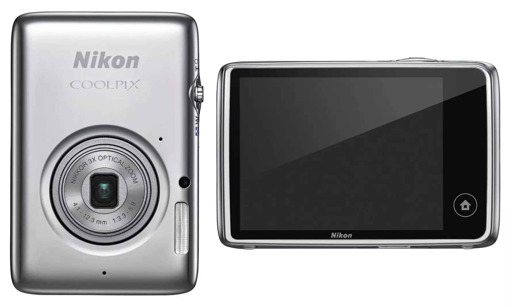 Nikon Coolpix S02 13.2MP 1080p Touchscreen Digital Camera with 3x Optical Zoom (Manufacturer Refurbished) - Primary Image