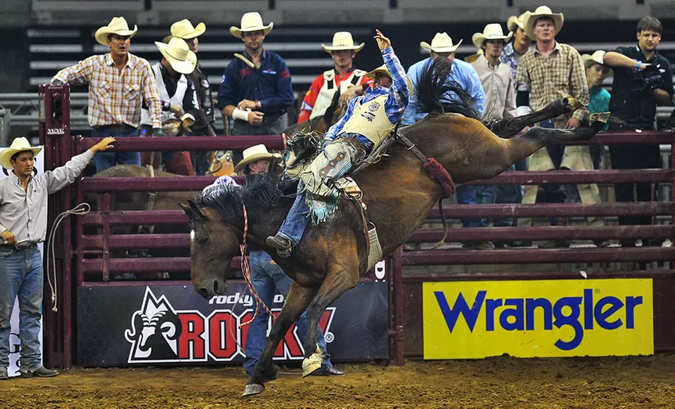 $15.50 for Professional Rough Stock Rodeo for One at Salina Bicentennial Center on Saturday, October 18 ($33 Value) - Primary Image