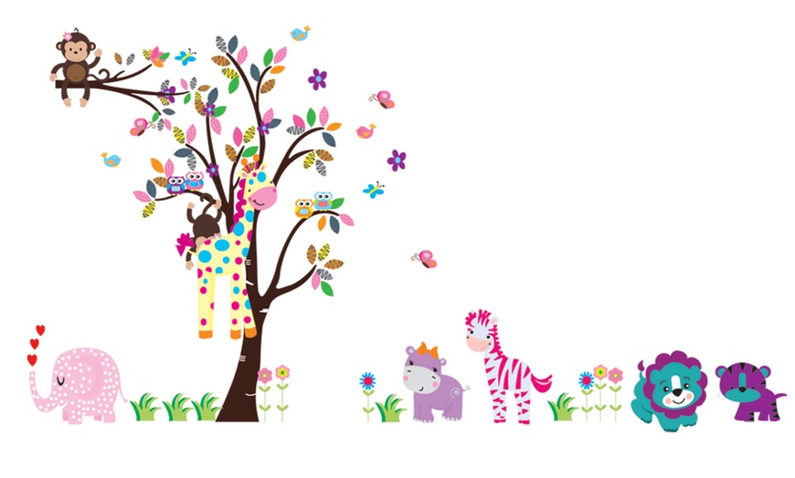 Image 30: Animals Wall Decals