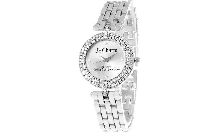 Image 6: So Charm Paris met Diamant en Swarovski® Kristallen