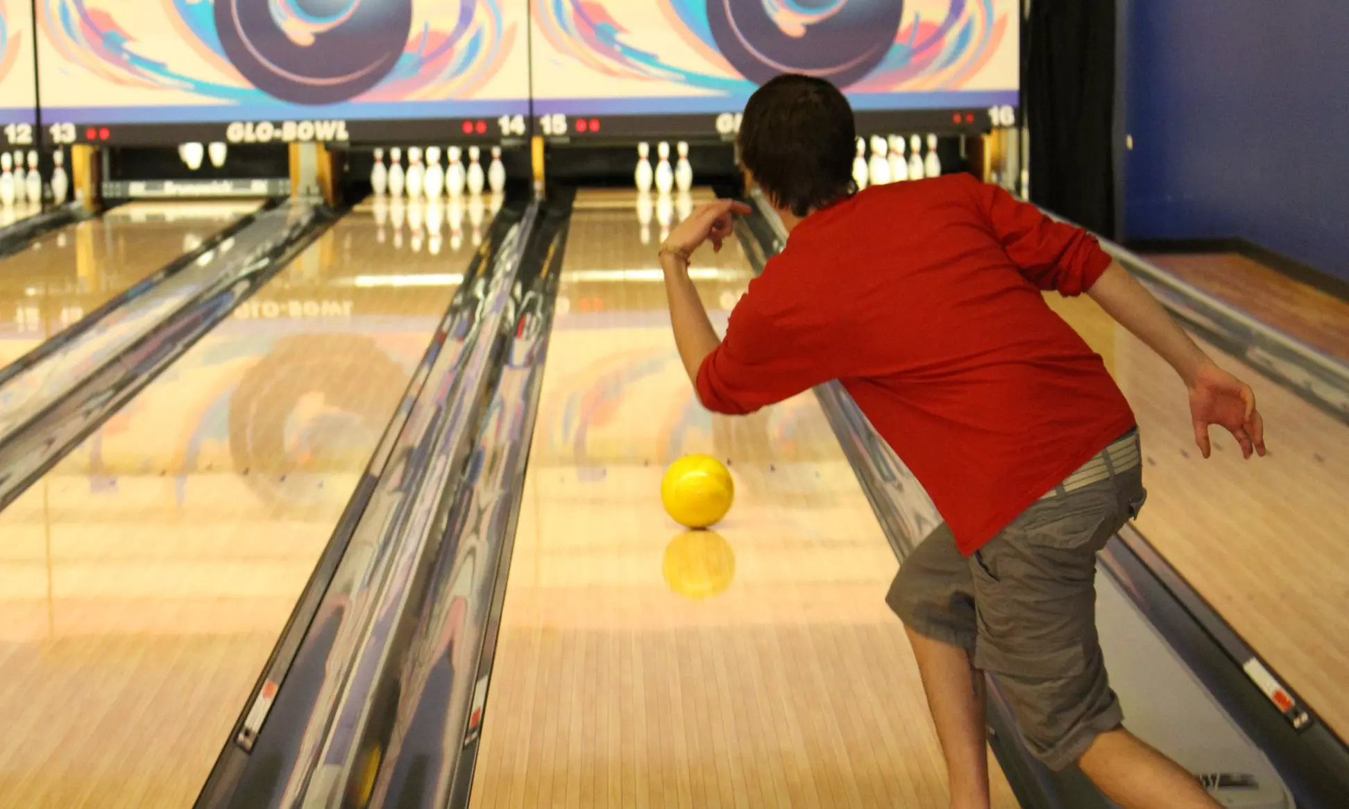 $35 for Two Hours of Bowling with Shoes, and Pitcher at Glo-Bowl Fun Center ($67 Value) - Primary Image