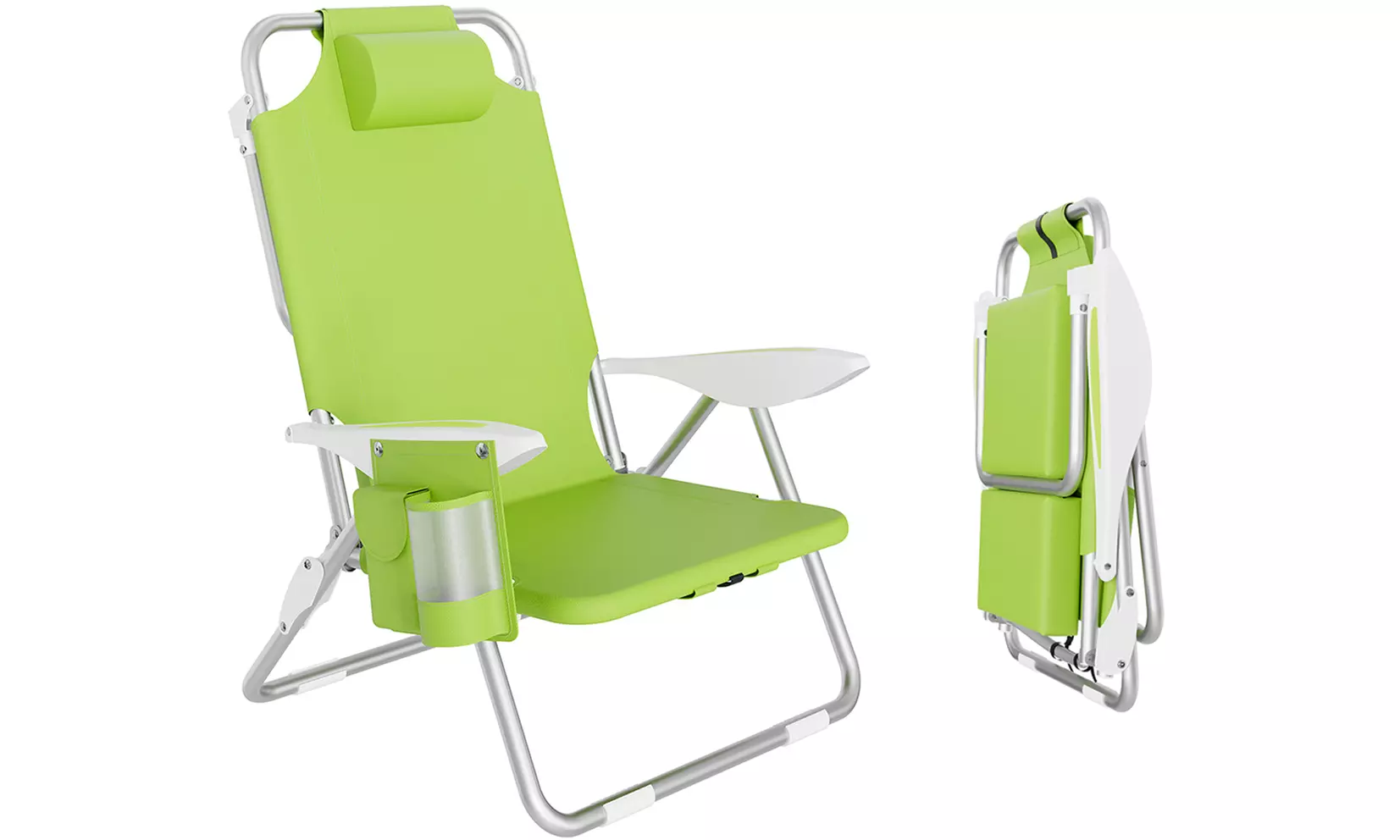 Spiaggina pieghevole con borsa termica integrata Bakaji