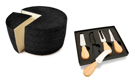 Set di formaggio di pecora con utensili venduti anche separatamente