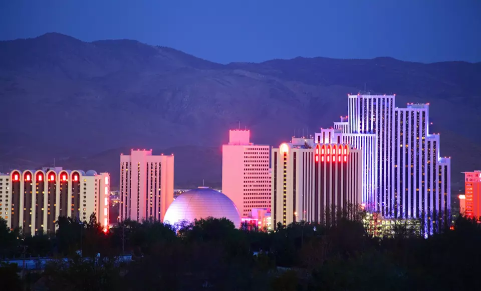 One- or Two-Night Stay with Options for Breakfast, Casino Coupon Book, and Match Play at Ramada Reno Hotel & Casino - Primary Image