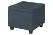 Gepolsterter Puff mit Stauraum in der Farbe nach Wahl - Second Medium