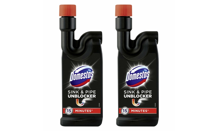 Image 2: Domestos Sink and Pipe Unblocker