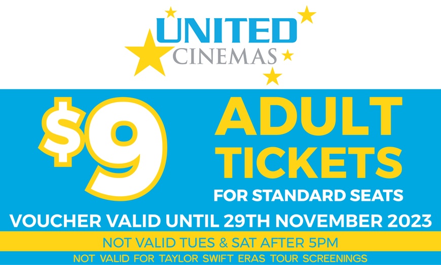 Image 1: Tickets to United Cinema