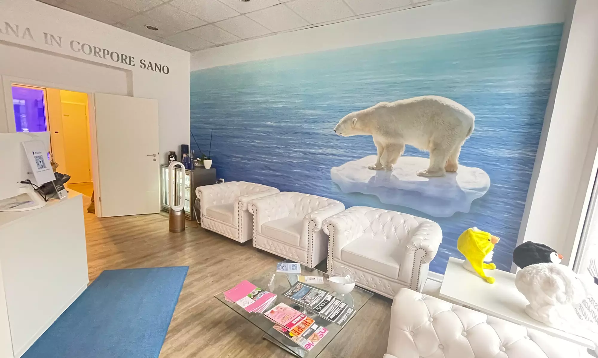 Kältekammer-Behandlung