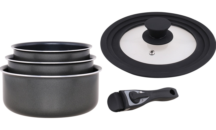 Image 6: Cookware with Detachable Handles