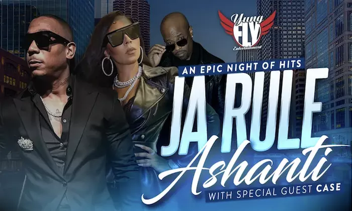 Ja Rule & Ashanti W/ Case at The Chicago Theatre 8 PM - Primary Image