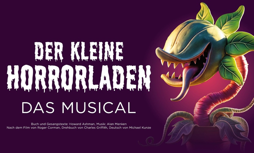 Image 1: „Der kleine Horrorladen“: 1 Ticket vom 07.-09.06.2025