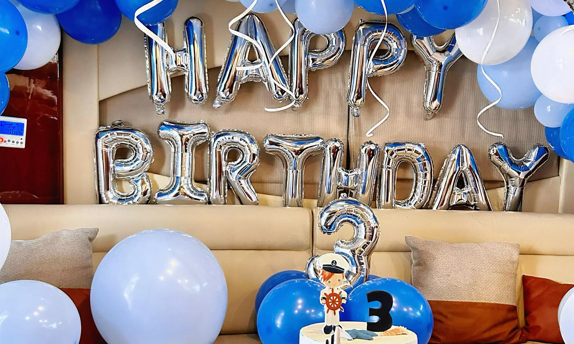 Birthday, Romantic, Bachelor/Bachelorette Party Decorations for Yachts