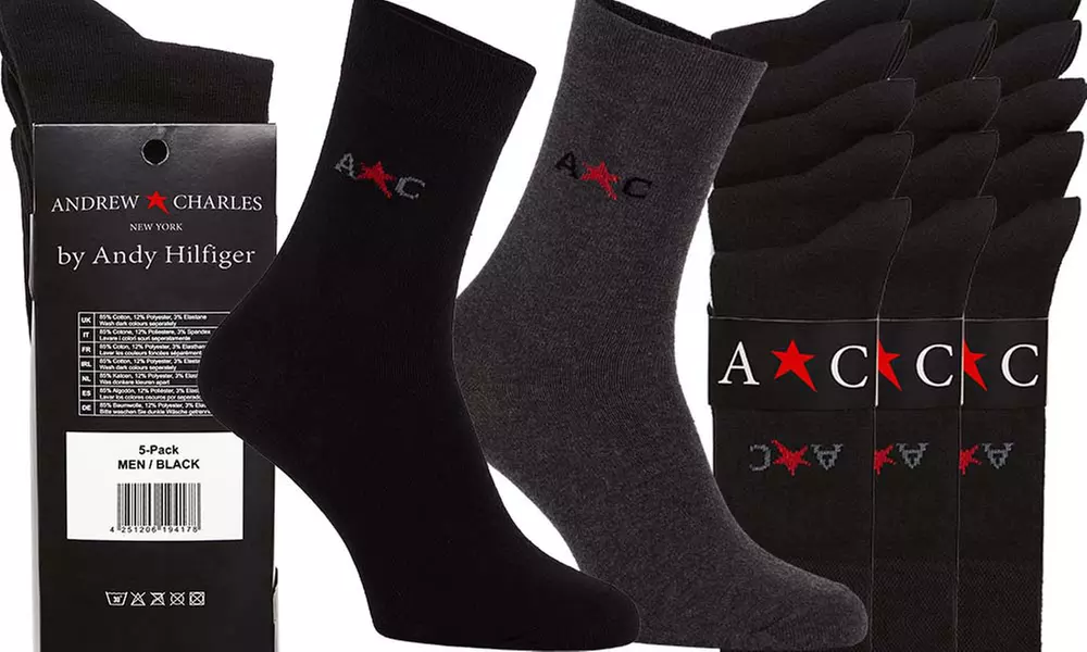 Pack de 15 Chaussettes de la marque Andy Hilfiger pour Hommes - Primary Image