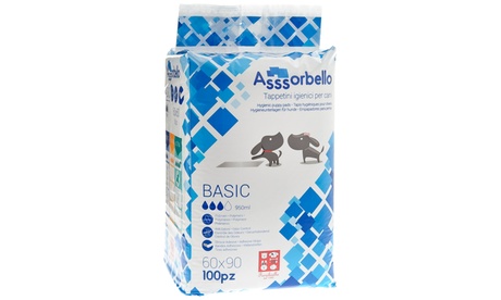 Fino a 6 confezioni da 50 tappetini igienici per cani Ferribiella, disponibili in 2 dimensioni