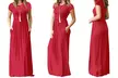 1 ou 2 robes maxi casual Empire pour femme - Second Medium