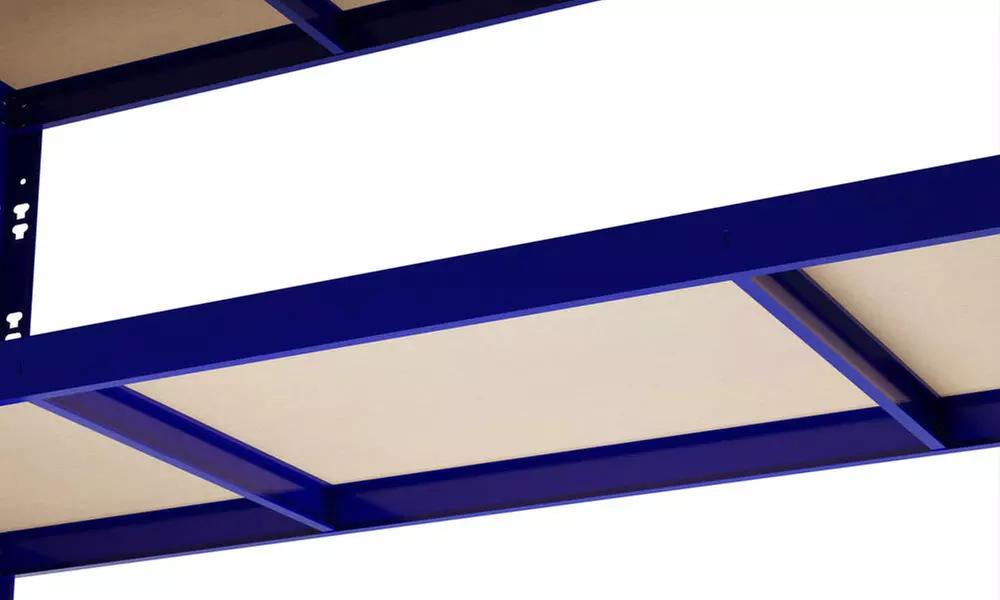 Étagère de rangement polyvalente en métal pour charges lourdes