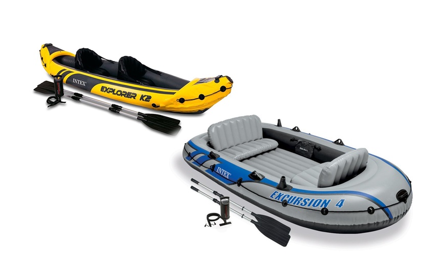 Image 1: Intex Inflatable Boats