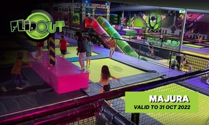 Trampoline Park Entry at Flip Out Majura