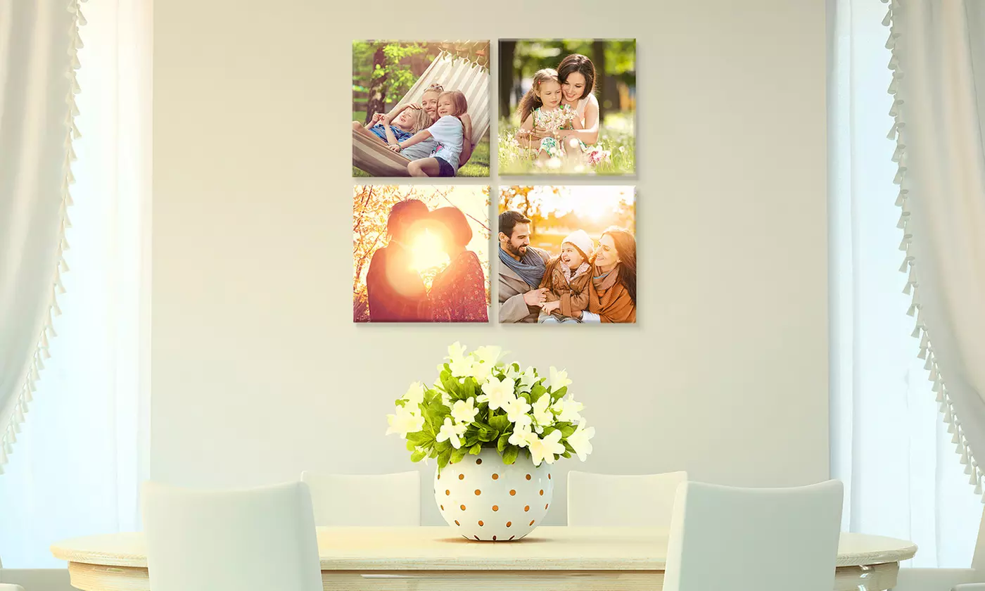 Photo Prints on Square Canvas from Fabness (Up to 84% Off) - Second Medium