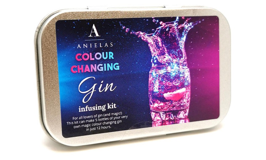 Image 1: Colour-Changing Gin Infusing Kit