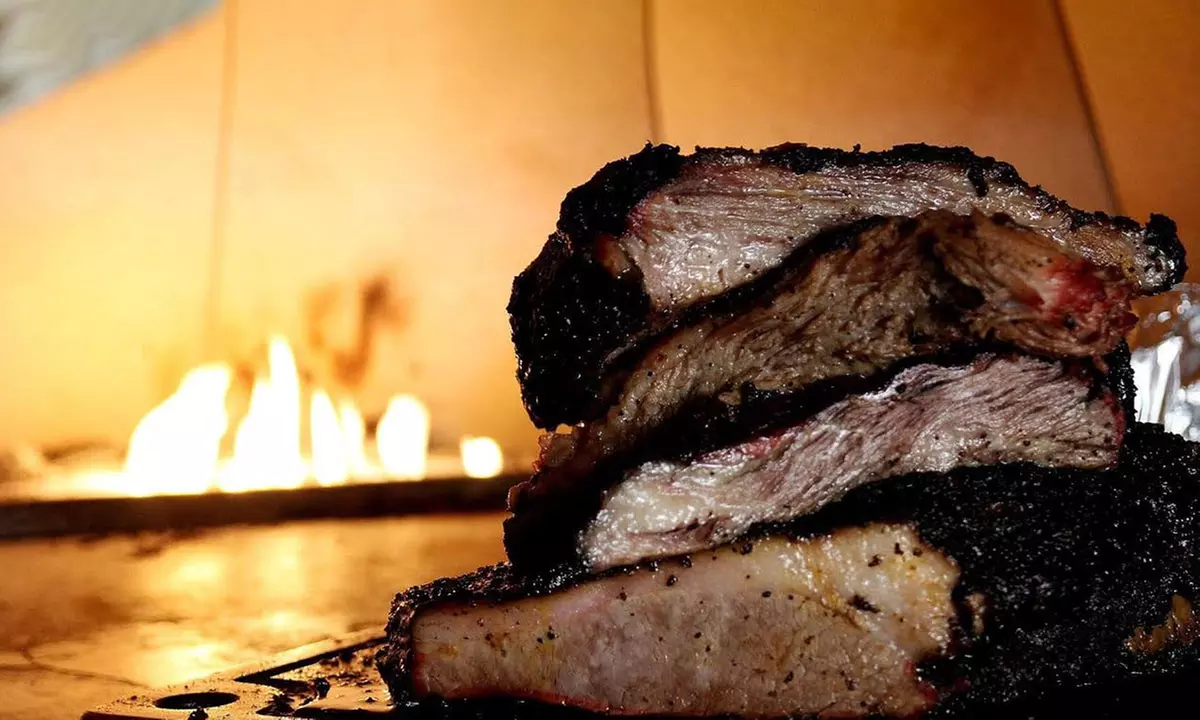 Classic Texas Barbecue for Two at Smoke The Restaurant (Up to 38% Off). Two Options Available. - Primary Image