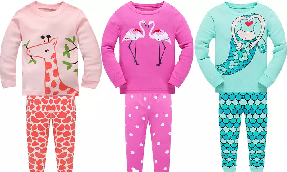 Sélection de pyjama en coton pour filles - Primary Image