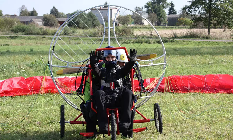 1 lub 2 loty widokowe motoparalotnią w okolicach Lublina