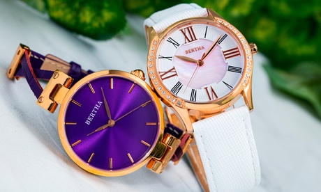 Montres pour femme de la marque Bertha, collection Sadie et Amanda