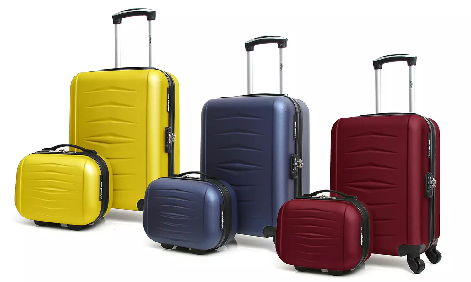 1 ou 2 set de 2 valises, contenant cabine et vanity, Infinitif en ABS , collection OVIEDO - Primary Image