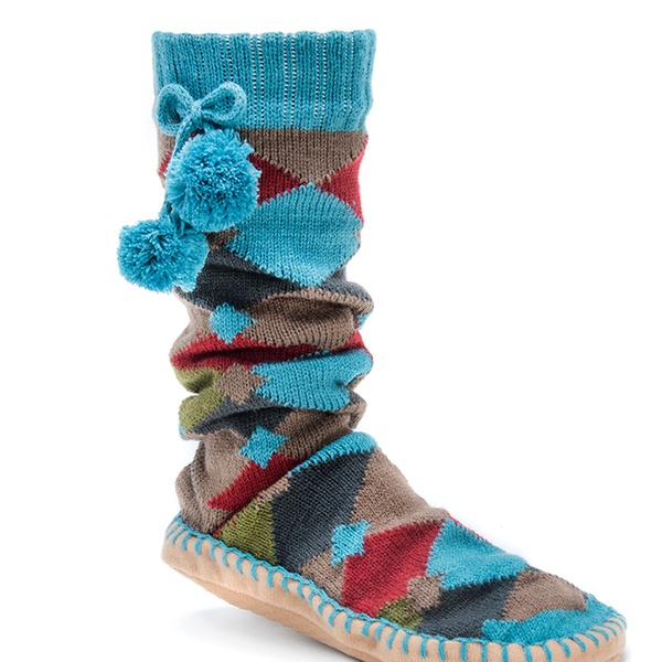 womens moccasin socks