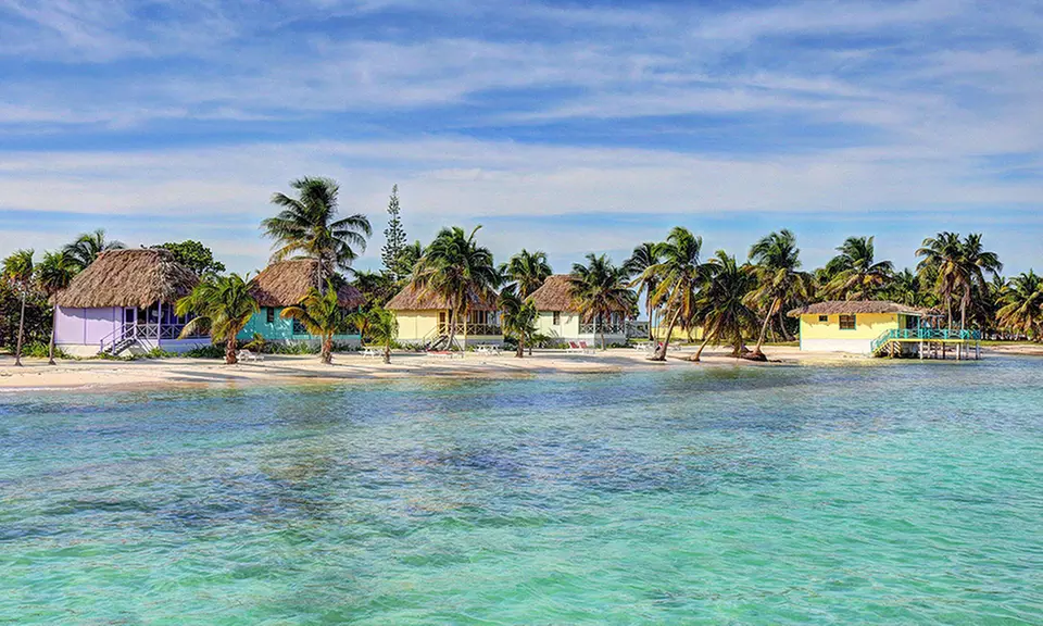 4- or 7-Night Stay for Two with Watersports and All Meals Included at Blackbird Caye Resort in Belize - Primary Image