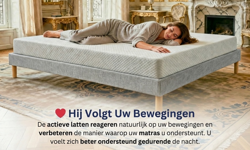 Image 21: Sommier, avec matelas au choix