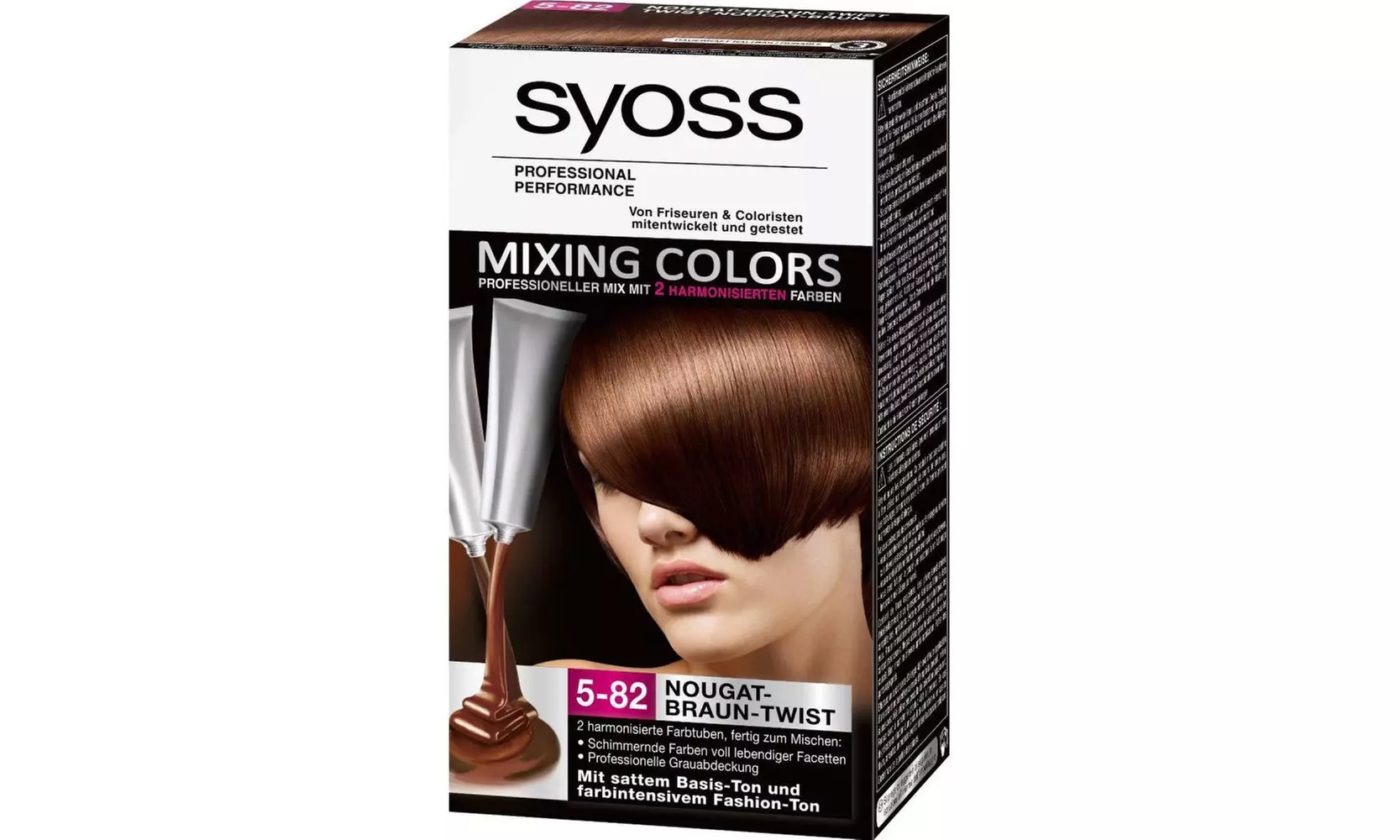2x Syoss Mixing Colors Nougat-Braun-Twist 582 - Primary Image
